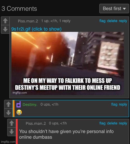 Bro doxxed themselves lmao | made w/ Imgflip meme maker