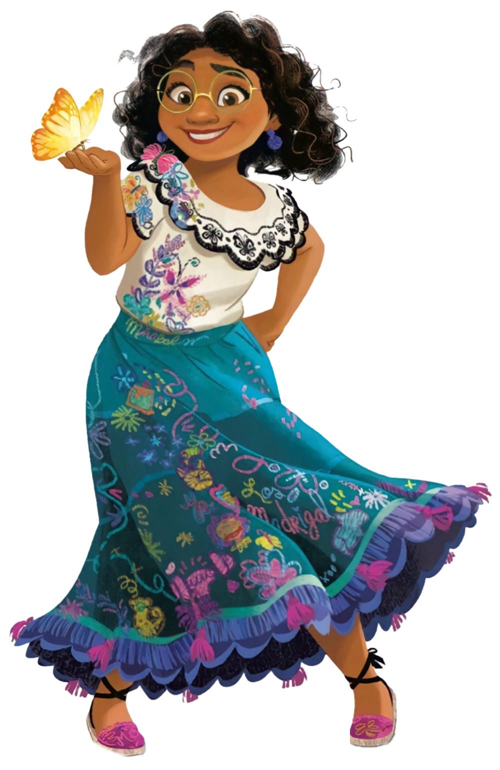 High Quality PNG Mirabel Madrigal Blank Meme Template