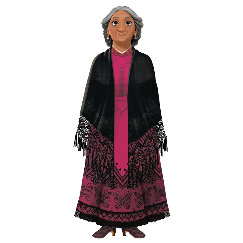PNG Abuela Alma Madrigal Blank Meme Template