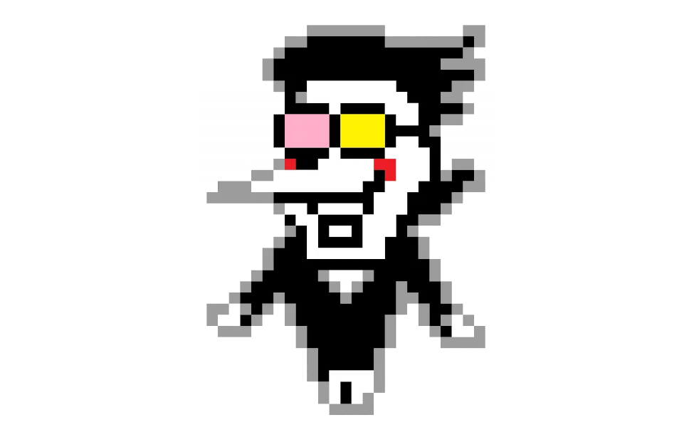 Spamton.png Blank Meme Template