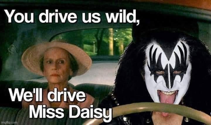 Driving | image tagged in driving,daisy | made w/ Imgflip meme maker