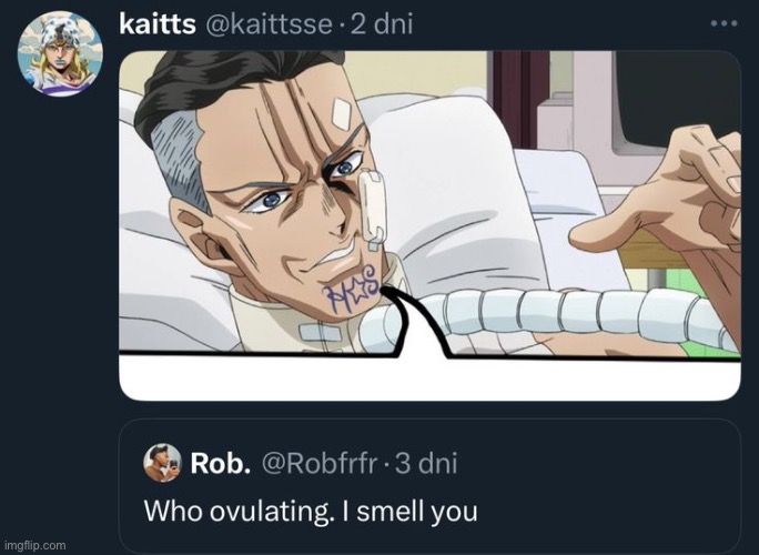image tagged in jojo's bizarre adventure | made w/ Imgflip meme maker