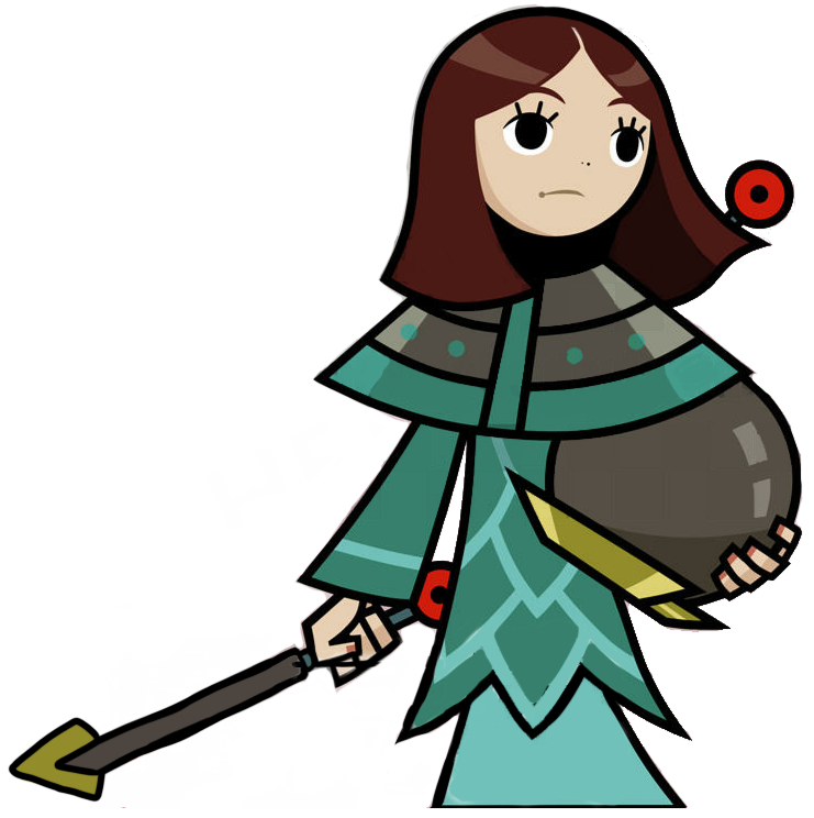 Lady Green Blank Meme Template