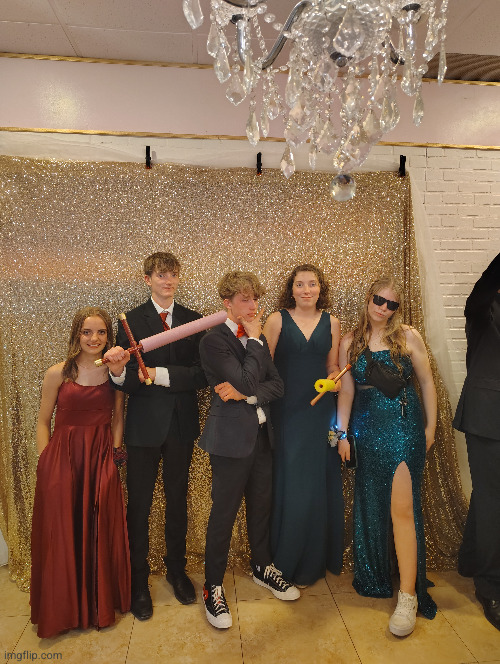 fun prom | image tagged in prom | made w/ Imgflip meme maker