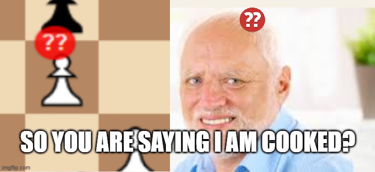 OH; SO YOU ARE SAYING I AM COOKED? | made w/ Imgflip meme maker