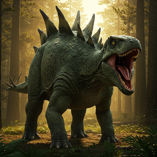 Angry Stegosaurus Blank Meme Template