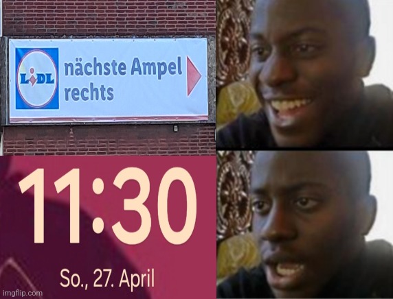 Lidl :( | image tagged in oh yeah oh no | made w/ Imgflip meme maker