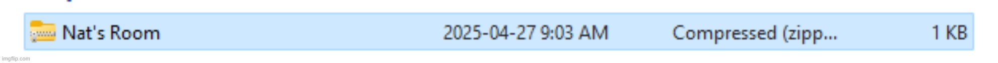 i connverted nat into a zip file | made w/ Imgflip meme maker