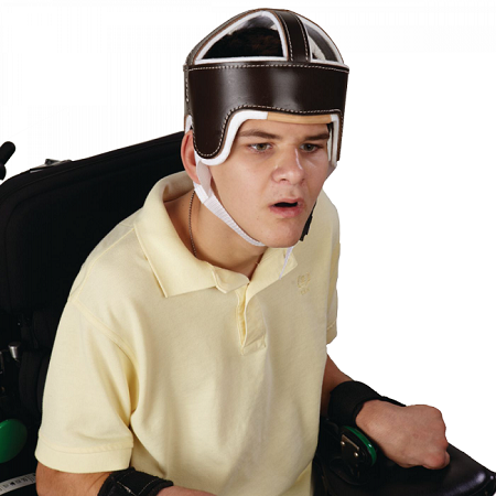 Mentally Challenged young man helmet straps Libhater JPP Blank Meme Template