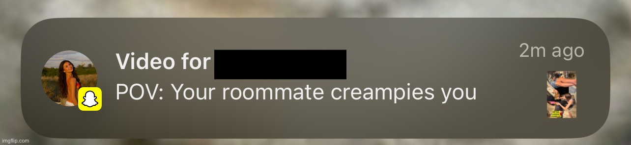 the fuck is this goofy ass notification ☠️ | made w/ Imgflip meme maker