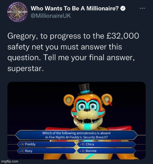 A FNAF Meme a Day: Day 361 | image tagged in fnaf,a fnaf meme a day | made w/ Imgflip meme maker