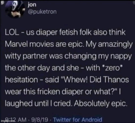 made w/ Imgflip meme maker