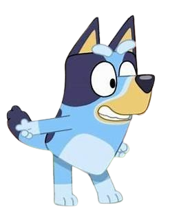 Bluey Heeler Blank Meme Template