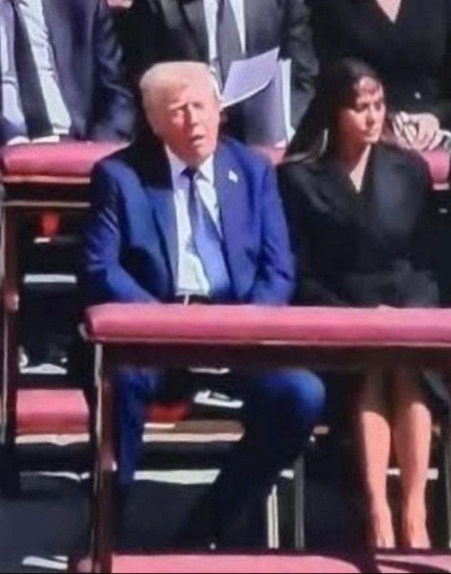 Trump asleep Blank Meme Template