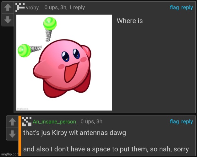 Bro that is not an oc | made w/ Imgflip meme maker
