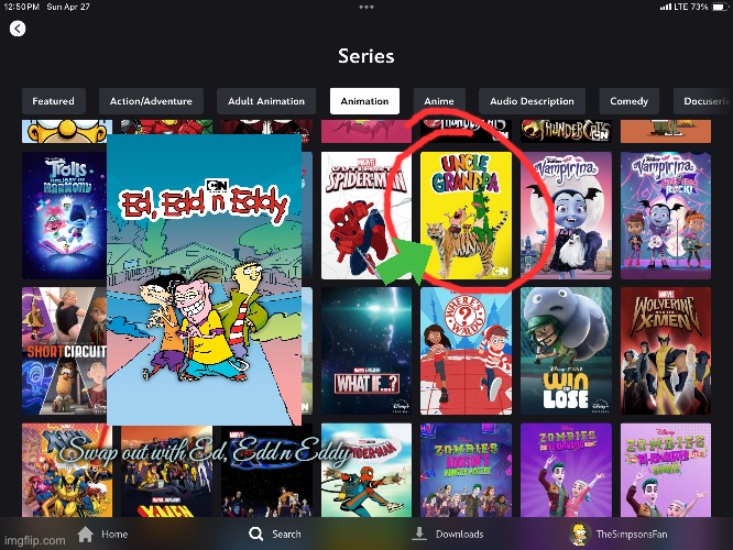 Disney+ Should Add Ed, Edd n Eddy | Swap out with Ed, Edd n Eddy | image tagged in disney,disney plus,cartoon network,cartoon,ed edd n eddy,animation | made w/ Imgflip meme maker