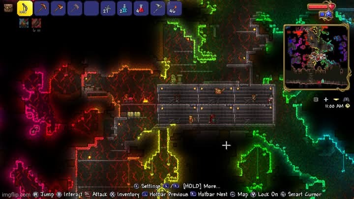 image tagged in terraria,legendary mode,gaming,video games,nintendo switch,screenshot | made w/ Imgflip meme maker