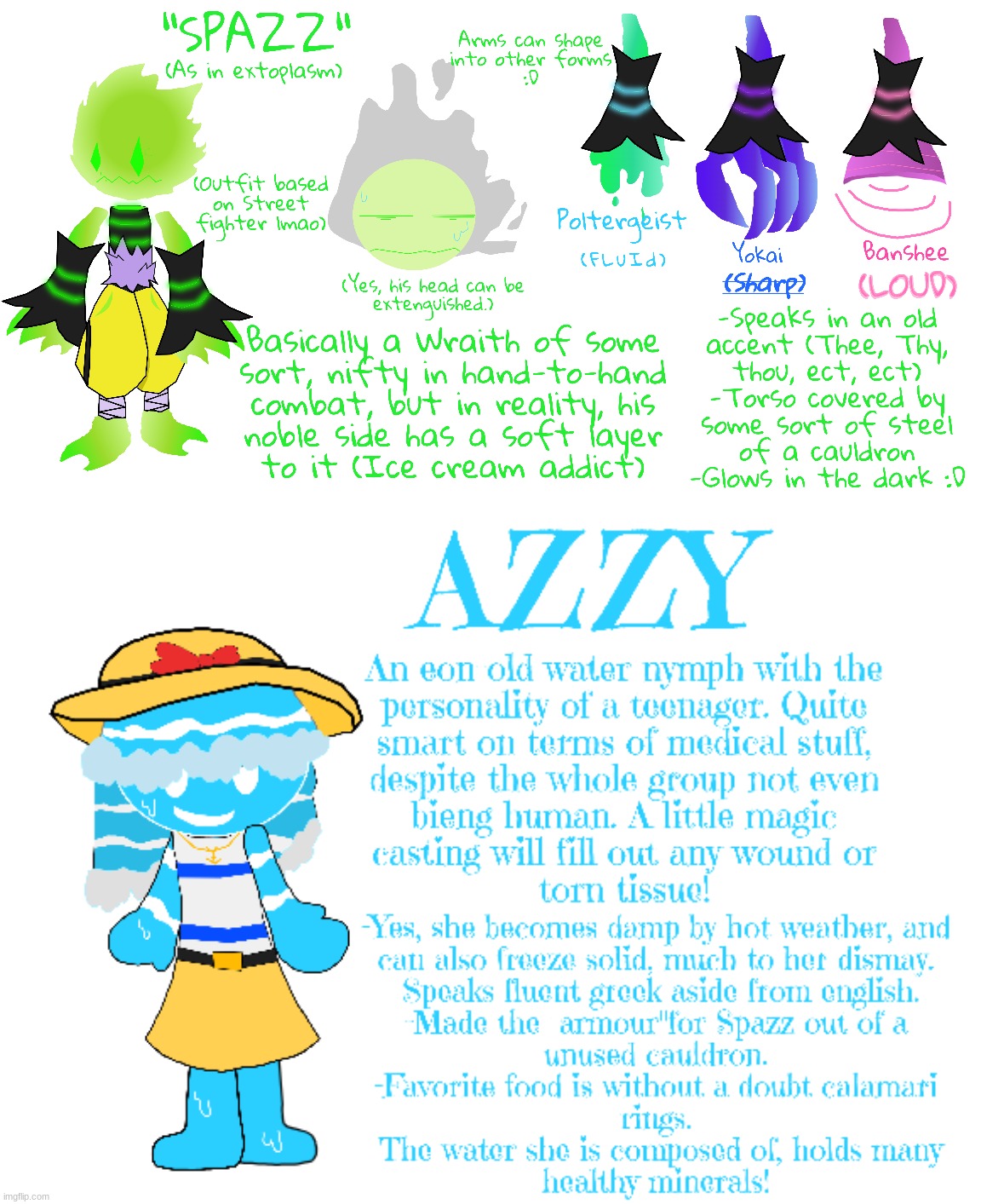 BEHOLD! Two more new goobers :D | made w/ Imgflip meme maker