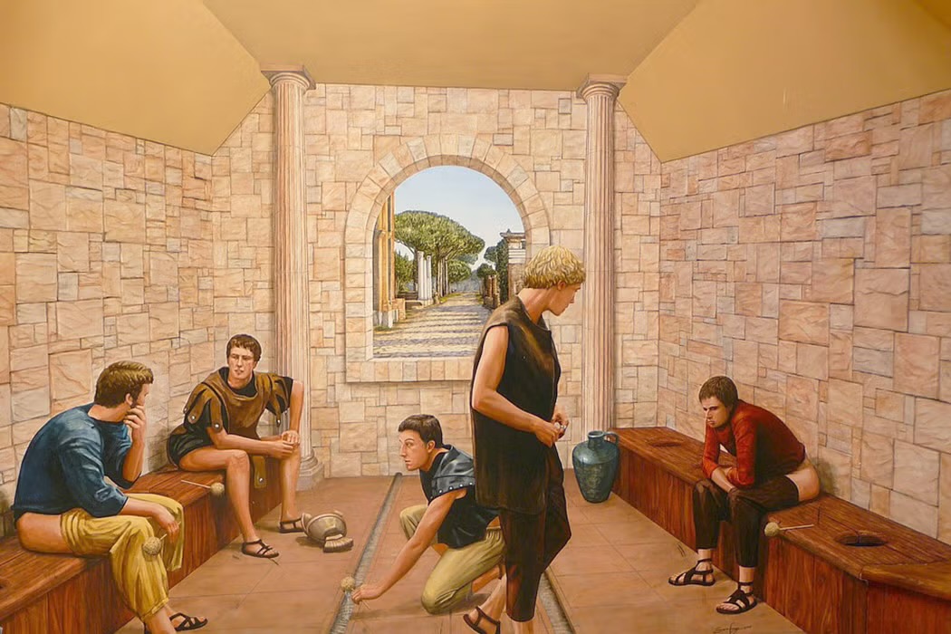 Roman toilet Blank Meme Template