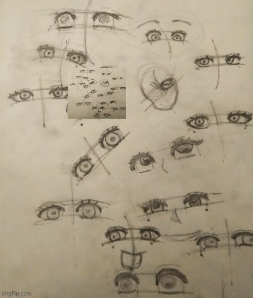 I'm curious, can anybody tell what anime character this is, just from the eyes? | made w/ Imgflip meme maker