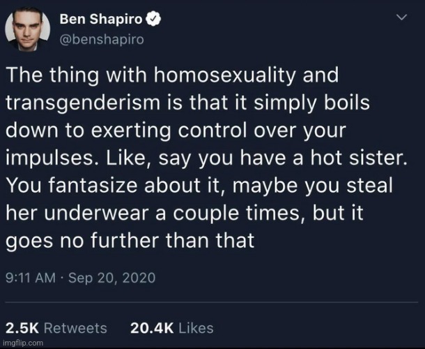 what was he implying with this | made w/ Imgflip meme maker