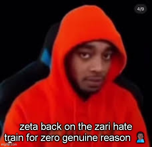 what you say fuck me for i ain do nun to u | zeta back on the zari hate train for zero genuine reason 🤦🏾‍♂️ | image tagged in flight staring 2 | made w/ Imgflip meme maker