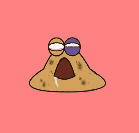 Dead Pou Blank Meme Template