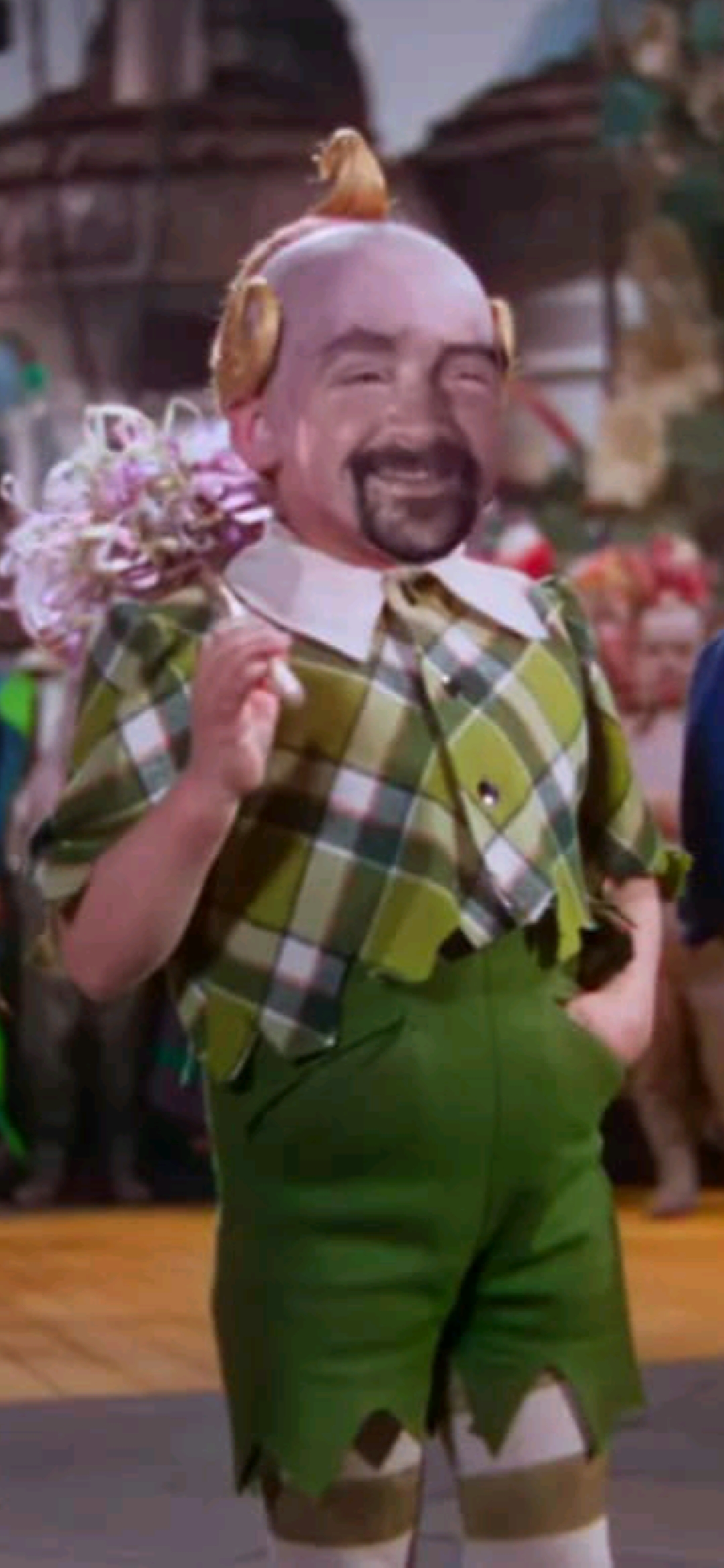 Lawn Gnome Simp Blank Meme Template