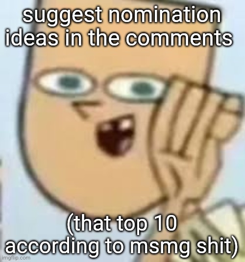 cody | suggest nomination ideas in the comments; (that top 10 according to msmg shit) | image tagged in cody | made w/ Imgflip meme maker