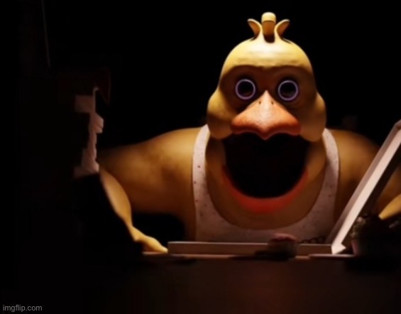 Chica Nightmare | image tagged in chica nightmare | made w/ Imgflip meme maker