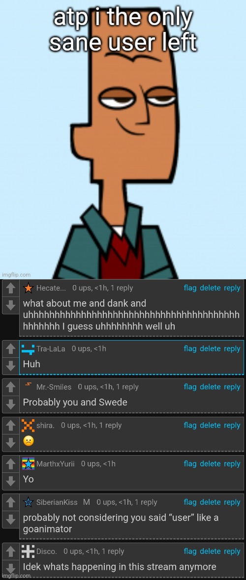 i think there's a large crowd behind me | made w/ Imgflip meme maker