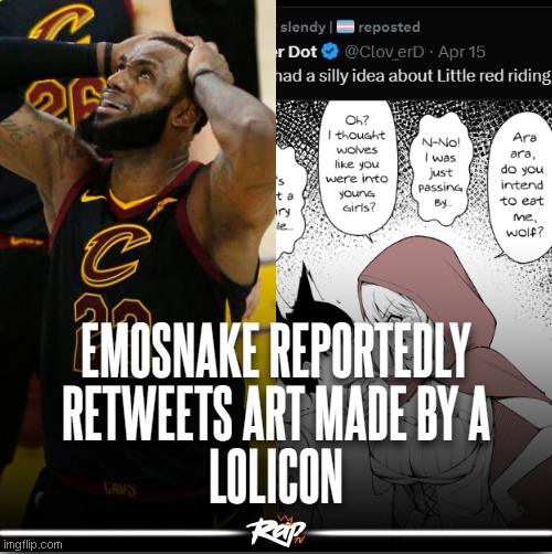 per @HaterReport | made w/ Imgflip meme maker