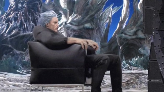 Vergil blown | image tagged in vergil blown | made w/ Imgflip meme maker