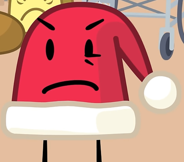Angry Santa Hat Blank Meme Template
