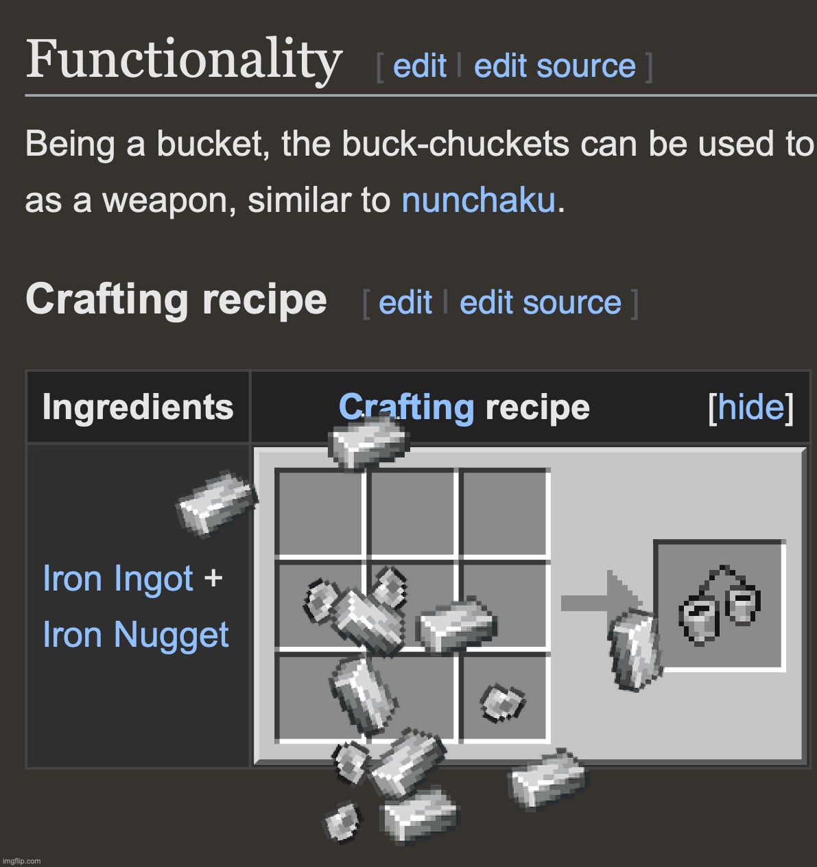 THIS IS ON THE REAL FUCKING WIKI PAGE IM CACKLING | made w/ Imgflip meme maker