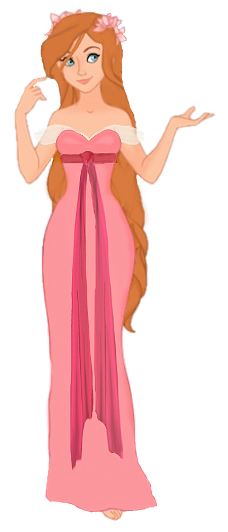 Giselle in her cottage frock Blank Meme Template