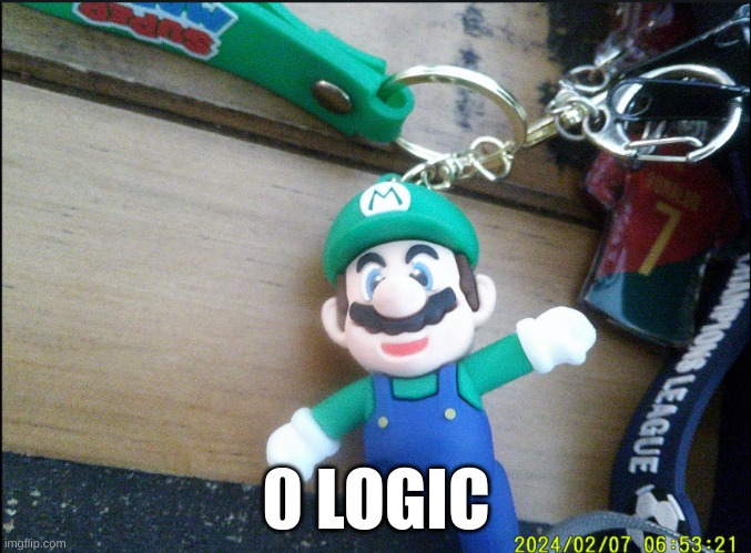 0 LOGIC | made w/ Imgflip meme maker