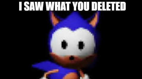 i saw what you deleted rewrite Blank Meme Template