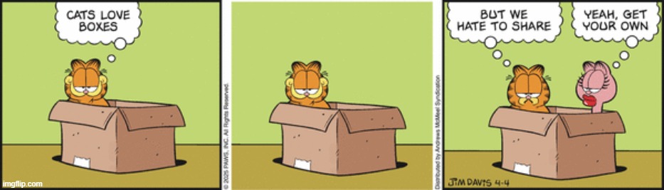 Garfield | image tagged in comics | made w/ Imgflip meme maker