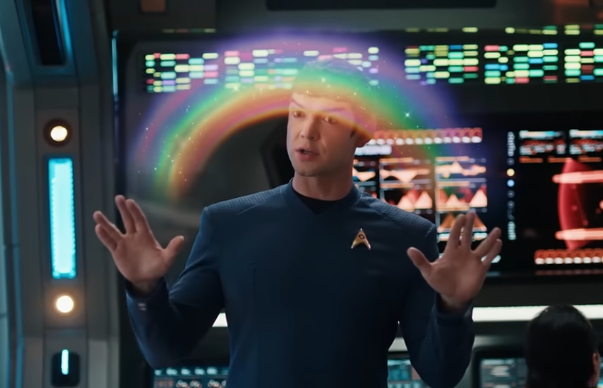 Imagine spock Blank Meme Template