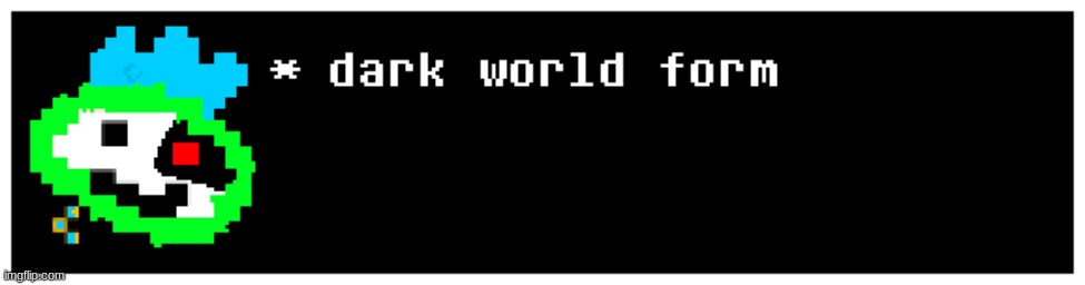 also yes he's supposed to look glitchy (lore) | made w/ Imgflip meme maker