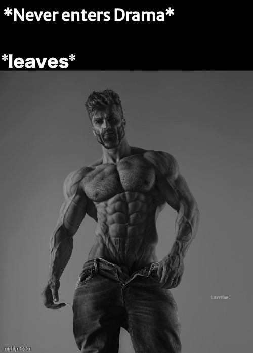 Me fr | *Never enters Drama* | made w/ Imgflip meme maker