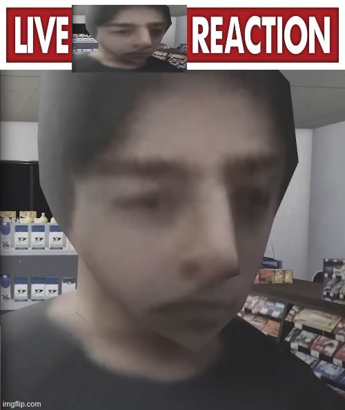Live NPC reaction | image tagged in live npc reaction | made w/ Imgflip meme maker