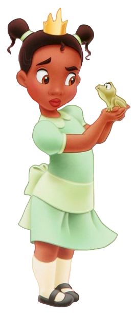 Young Princess Tiana Blank Meme Template
