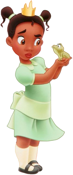Young Princess Tiana Blank Meme Template
