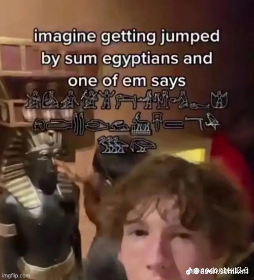 Egyptian hood | made w/ Imgflip meme maker
