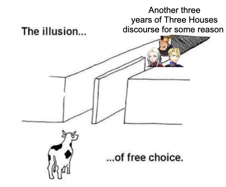 Three Houses Discourse Blank Meme Template