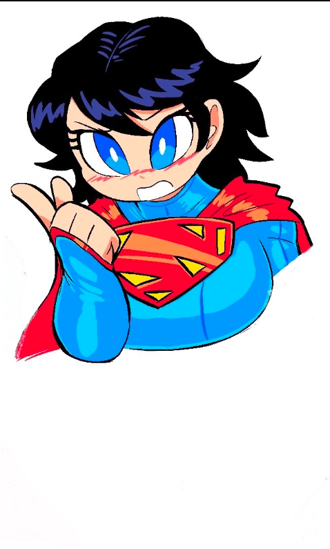 Superwoman judgey Blank Meme Template
