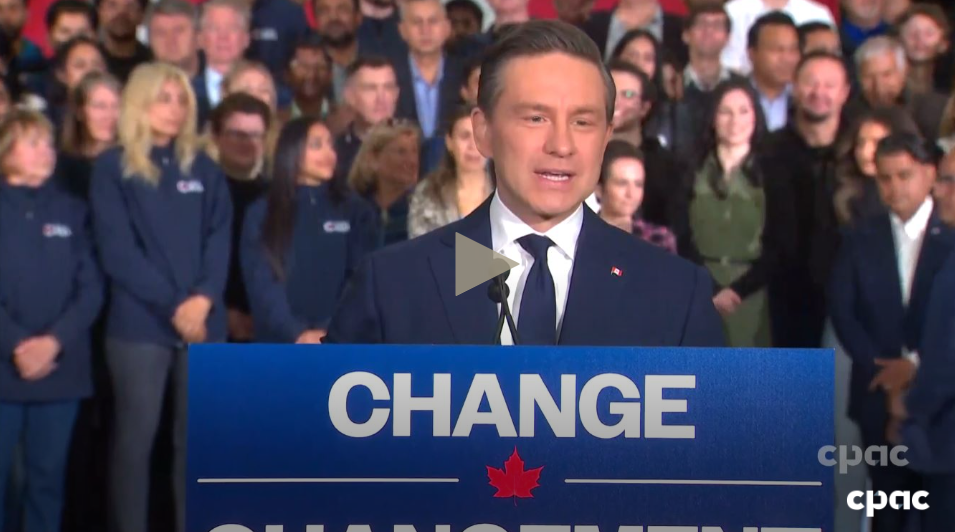 Pierre Poilievre Change Blank Meme Template