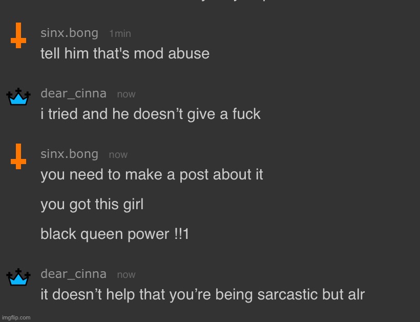 he wants tony unbanned basically | made w/ Imgflip meme maker